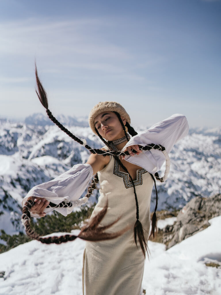 GAVRIELA Voice Shaman in snow